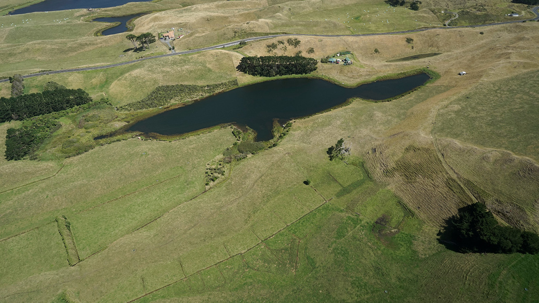 Whatihua dune lake and wetland. 