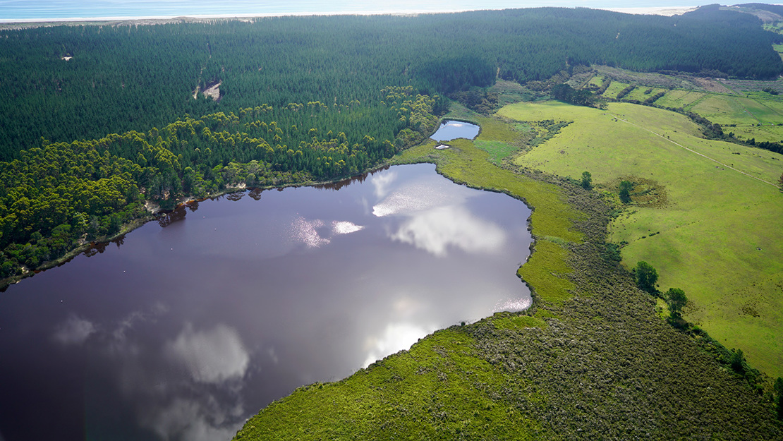 Tomarata Lake.